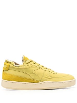 Diadora panelled-design lace-up sneakers - Green
