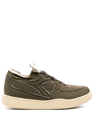 Diadora panelled lace-up sneakers - Green
