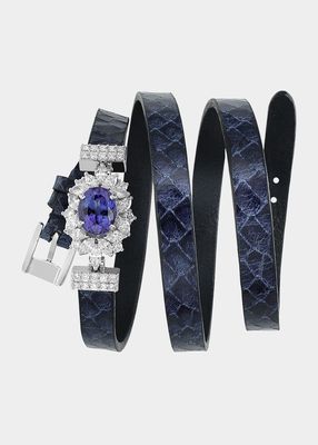 Diamond and Tanzanite Bracelet