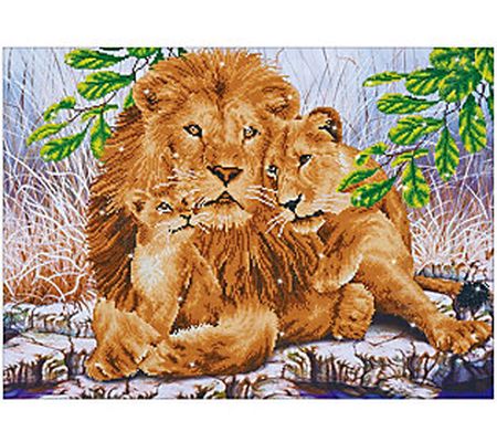 Diamond Dotz Lion Family Facet Art Kit