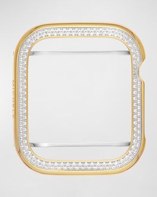 Diamond Jacket for Apple Watch Series 7 & 8 in Two-Tone Gold Plating, 41mm