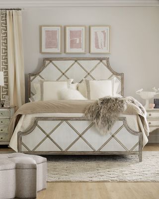 Diamont King Panel Bed