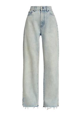 Diana High-Rise Straight-Fit Jeans