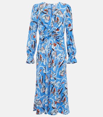 Diane von Furstenberg Anaba printed crêpe midi dress