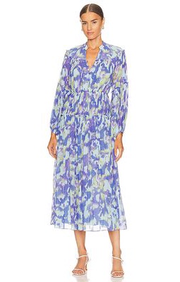 Diane von Furstenberg Link Dress in Blue