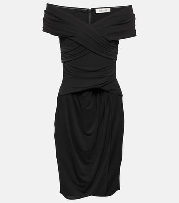 Diane von Furstenberg Off-shoulder jersey minidress