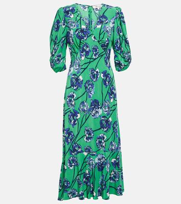 Diane von Furstenberg Tati floral jersey midi dress