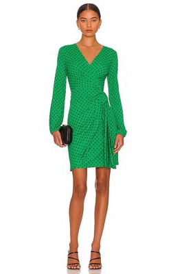 Diane von Furstenberg Toronto Dress in Green