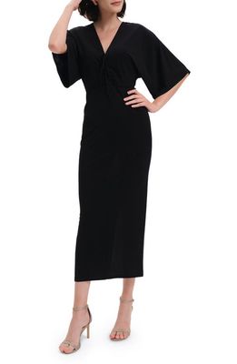 Diane von Furstenberg Valerie Maxi Dress in Black