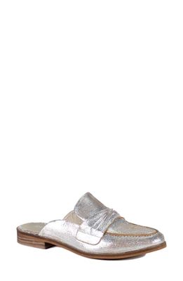 Diba True Au Pair Mule in Silver 