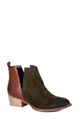 Diba True Stop By Bootie in Military/Butterscotch 