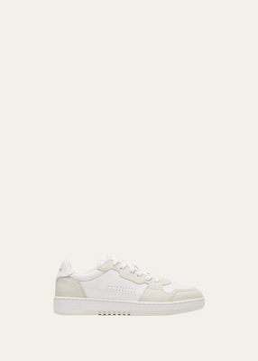 Dice Bicolor Leather Low-Top Sneakers