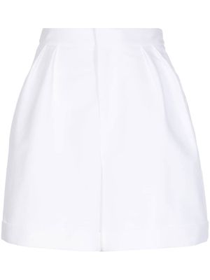 Dice Kayek high-waisted tailored shorts - White