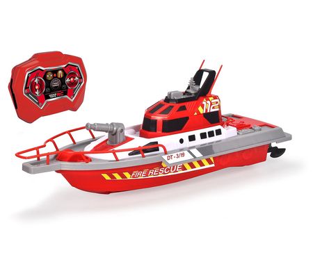 Dickie Toys HK 15" RC Rescue Boat With Working Water Pump