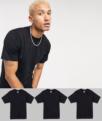 Dickies 3PK t-shirt in black