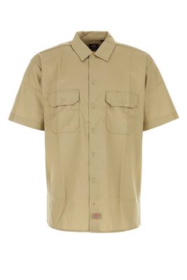 Dickies Beige Polyester Blend Shirt