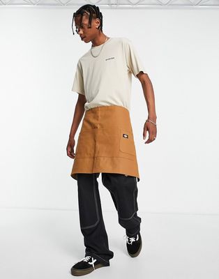 Dickies Bistro apron in brown