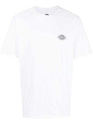 Dickies Construct logo-patch short-sleeved T-shirt - White