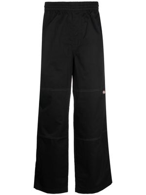 Dickies Construct logo-patch straight-leg trousers - Black