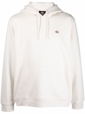 Dickies Construct Oakport logo-patch hoodie - Neutrals