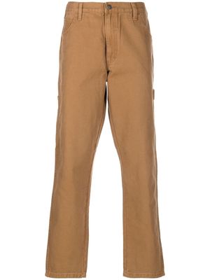Dickies Construct straight-leg cut trousers - Brown