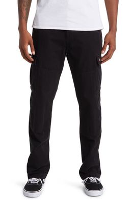 Dickies Double Knee Cotton Canvas Cargo Pants in Black