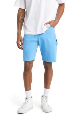 Dickies Duck Canvas Carpenter Shorts in Stonewashed Azure Blue