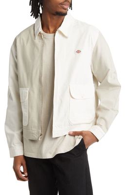 Dickies Eddyville Jacket in White Assorted