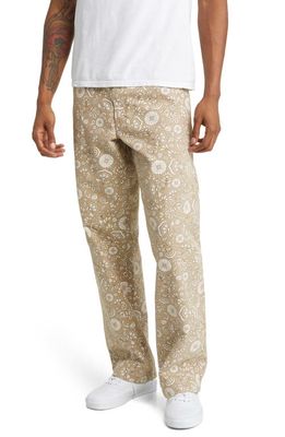 Dickies Ellis Pants in Floral On Canvas Light Base at Nordstrom, Size 30 X 32