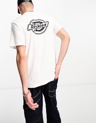 Dickies holtville back print t-shirt in white