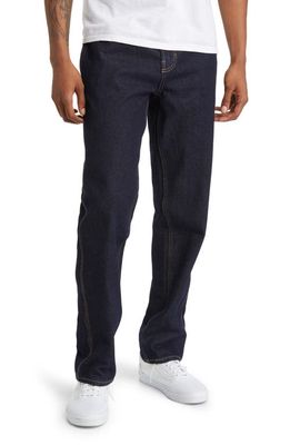 Dickies Houston Relaxed Fit Straight Leg Jeans in Rinsed Indigo Blue