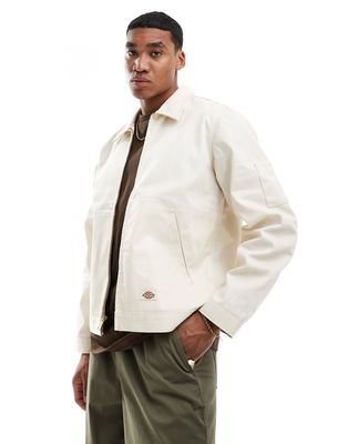 Dickies Lined Eisenhower jacket in beige-Neutral