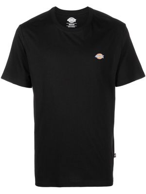 DICKIES logo-patch cotton T-shirt - Black