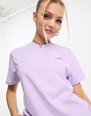 Dickies mapleton small logo t-shirt in lilac-Purple