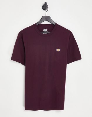 Dickies Mapleton t-shirt in burgundy-Red