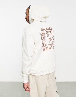 Dickies Marbury hoodie in off white