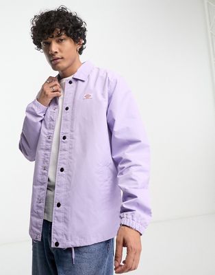Dickies oakport coach jacket in lilac-Purple
