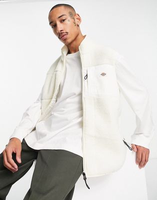 Dickies Red Chute vest in off white