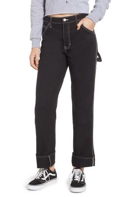 Dickies Relaxed Fit Carpenter Pants in Black