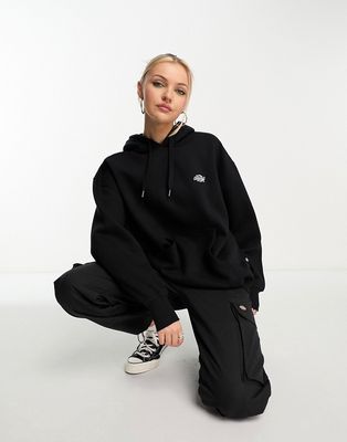 Dickies summerdale premium oversized hoodie in black