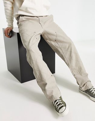 Dickies Thorsby utility pants in beige-Neutral