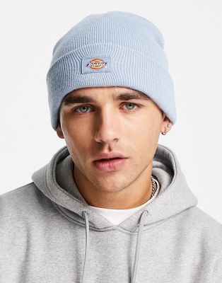 Dickies Woodworth Waffle beanie in light blue