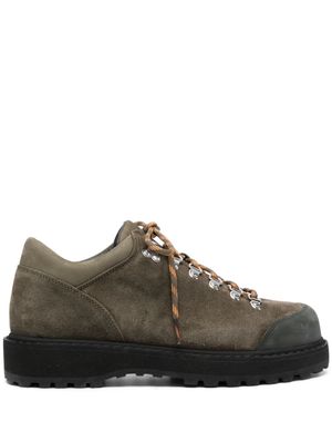 Diemme Cornaro suede lace-up boots - Green