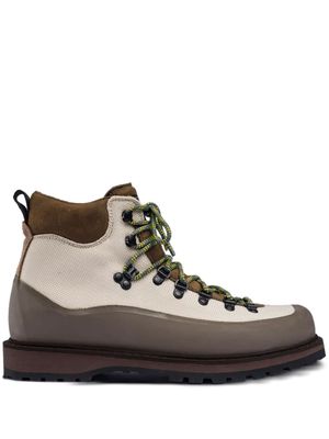 Diemme Roccia Vet canvas hiking boots - Green