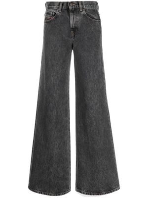 Diesel 1978 mid-rise flared jeans - Grey