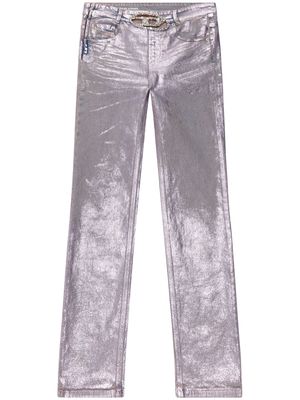 Diesel 1989 D-Mine straight-leg jeans - Silver