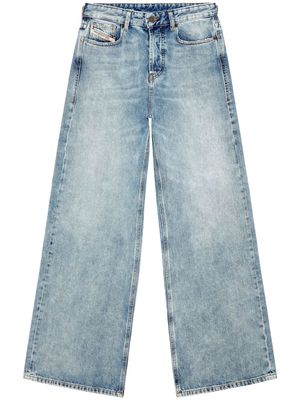 Diesel 1996 D-Sire 09h57 mid-rise wide-leg jeans - Blue