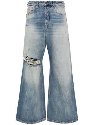 Diesel 1996 D-Sire 09h58 low-rise flared jeans - Blue