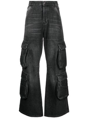 Diesel 1996 D-Sire 0HLAA straight-leg jeans - Black