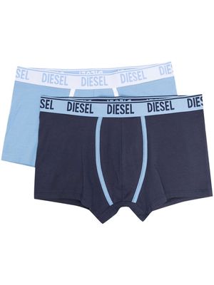 Diesel 2-pack of logo boxers - Blue